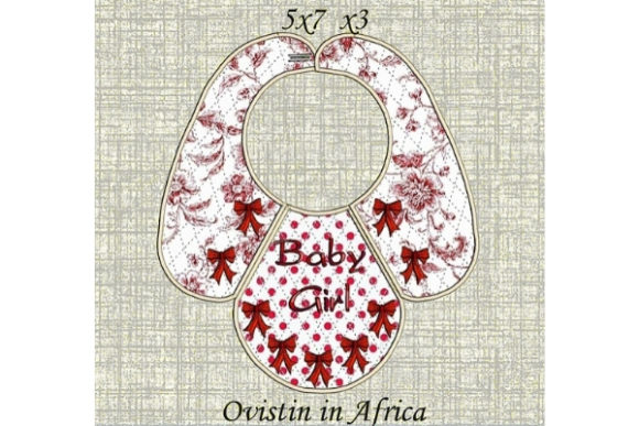 Adorable Red Bows Baby Bib Review