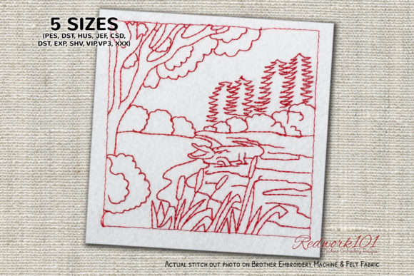 Alligator on the Water Embroidery Review