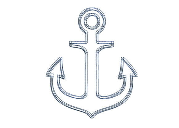 Anchor Scribble Stitch Review for Boutique Sweatshirts