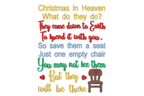 Christmas in Heaven Embroidery Design Review