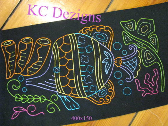 Colourline Fish 02 Review for Business Embroidery
