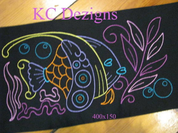Colourline Fish 09 Review for Business Embroidery