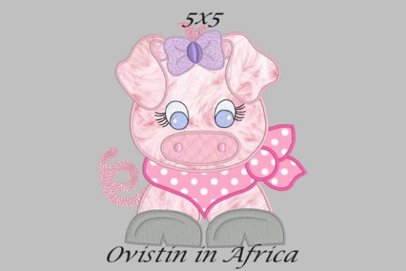 Cool Baby Piglet Small Embroidery Review