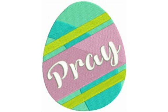 Easter Egg - Pray Embroidery Review
