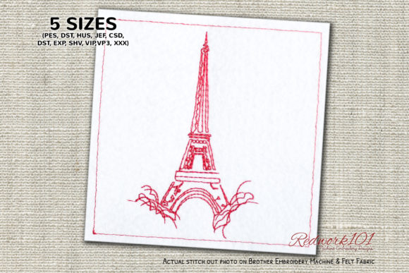 Eiffel Tower in Paris Lineart Review