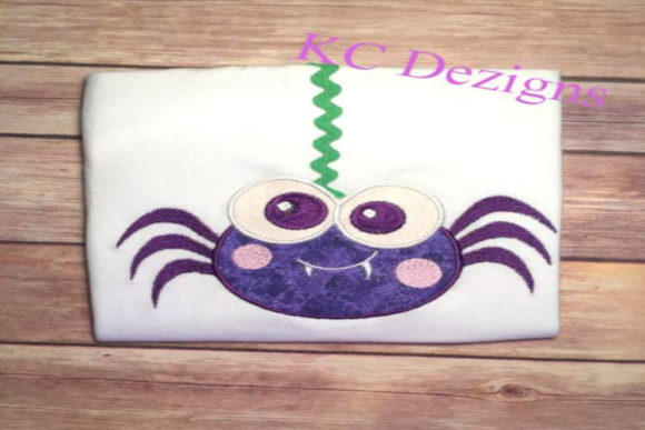 Green Eyed Halloween Spider Embroidery Review